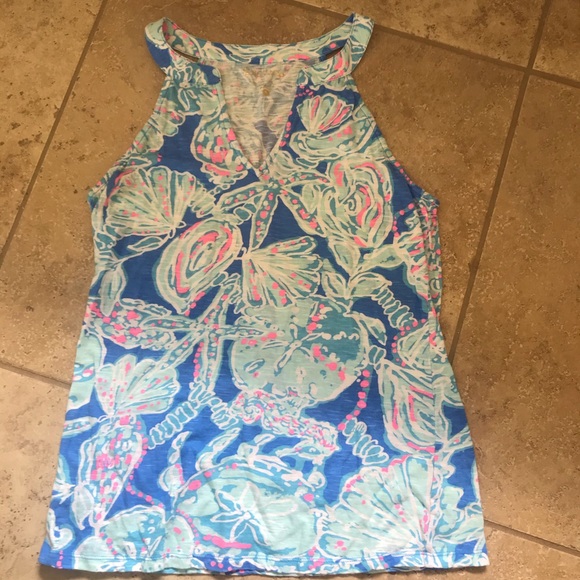 Lilly Pulitzer Tops - Lilly Pulitzer halter tank